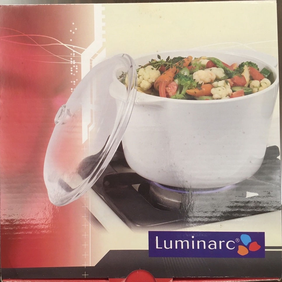 【庫存新品】法國 樂美雅 Luminarc 超耐熱鍋 陶瓷材質 2.25L