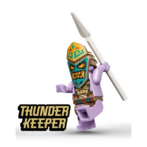 LEGO 樂高 Ninjago 旋風忍者系列 71746 71748 Thunder Keeper 人偶 附武器長矛