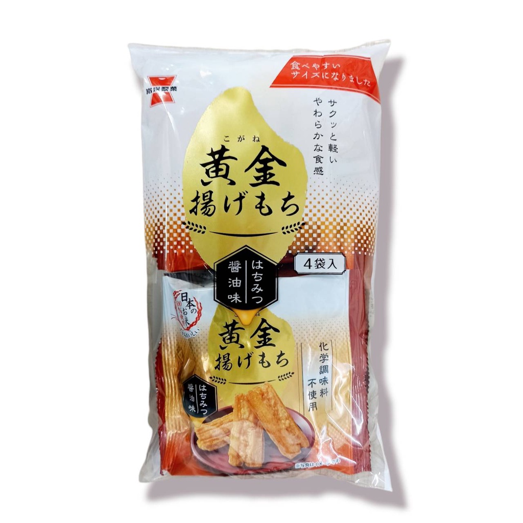 岩塚製菓 黃金揚米果 - 蜂蜜醬油味 4袋入