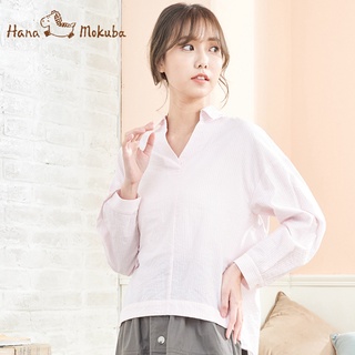 【Hana Mokuba】花木馬日系女裝休閒棉質襯衫