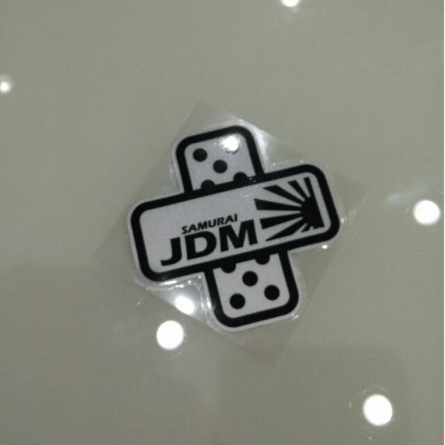 Jdm ok繃 反光 貼紙 日本國旗 初心者 hellaflush 海拉風 k6 k8 fit 改裝