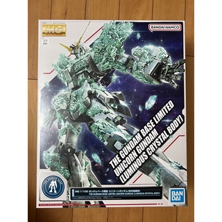 ［需預約］（完成品 ）bandai 臺場 限定 MG 1/100 獨角獸 鋼彈 光之結晶體 結晶 crystal