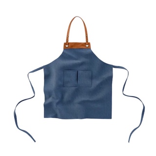 《Nespresso》咖啡大師限量丹寧圍裙 BARISTA Collection Denim Apron全新品完整盒裝