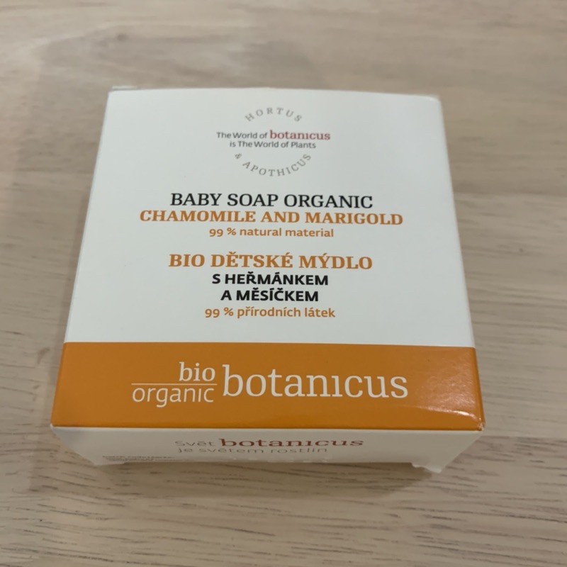 菠丹妮botanicus 嬰兒金盞花洋甘菊有機皂 鞥