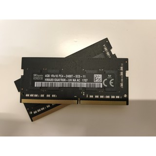SK hynix DDR4 2400 4G 筆記型電腦記憶體