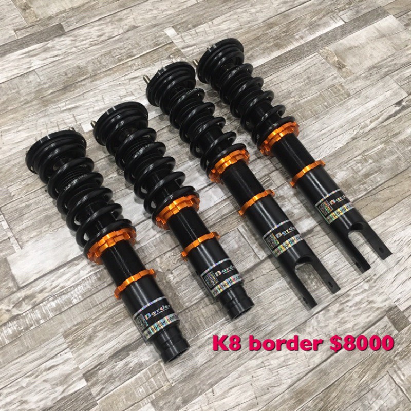 【品太】(保固四個月) 喜美K6 K8 BORDER 高低軟硬可調避震器 極新品 整新品