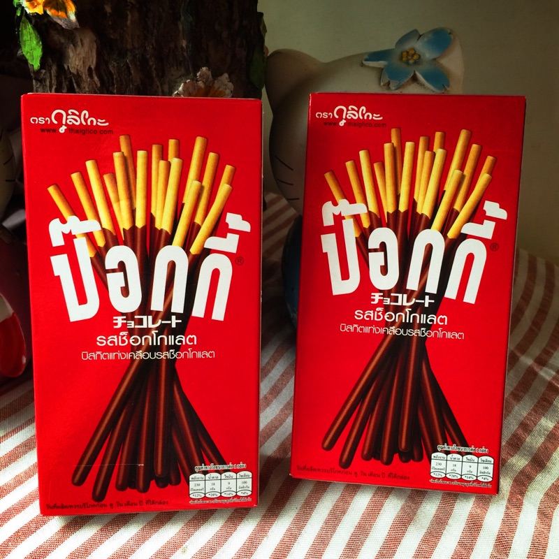 現貨。泰國🇹🇭POCKY 餅乾棒-巧克力47g