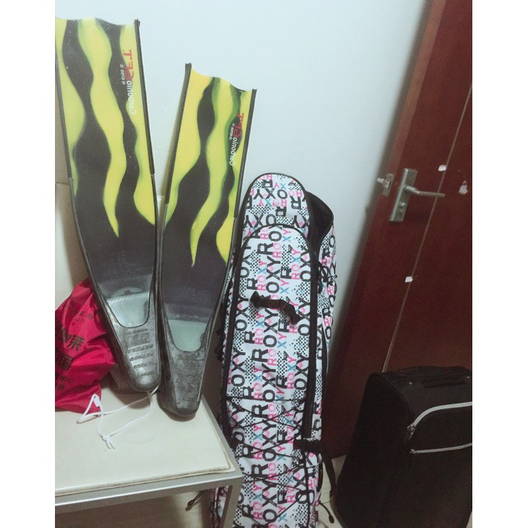 戶外用品roxy 長腳蹼包專業腳蹼包蛙鞋包自由潛水裝備包便攜式蛙鞋袋 蝦皮購物