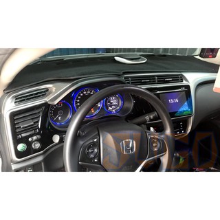 SUGO汽車精品 本田 HONDA NEW CITY 專用短毛不退色 刺繡避光墊