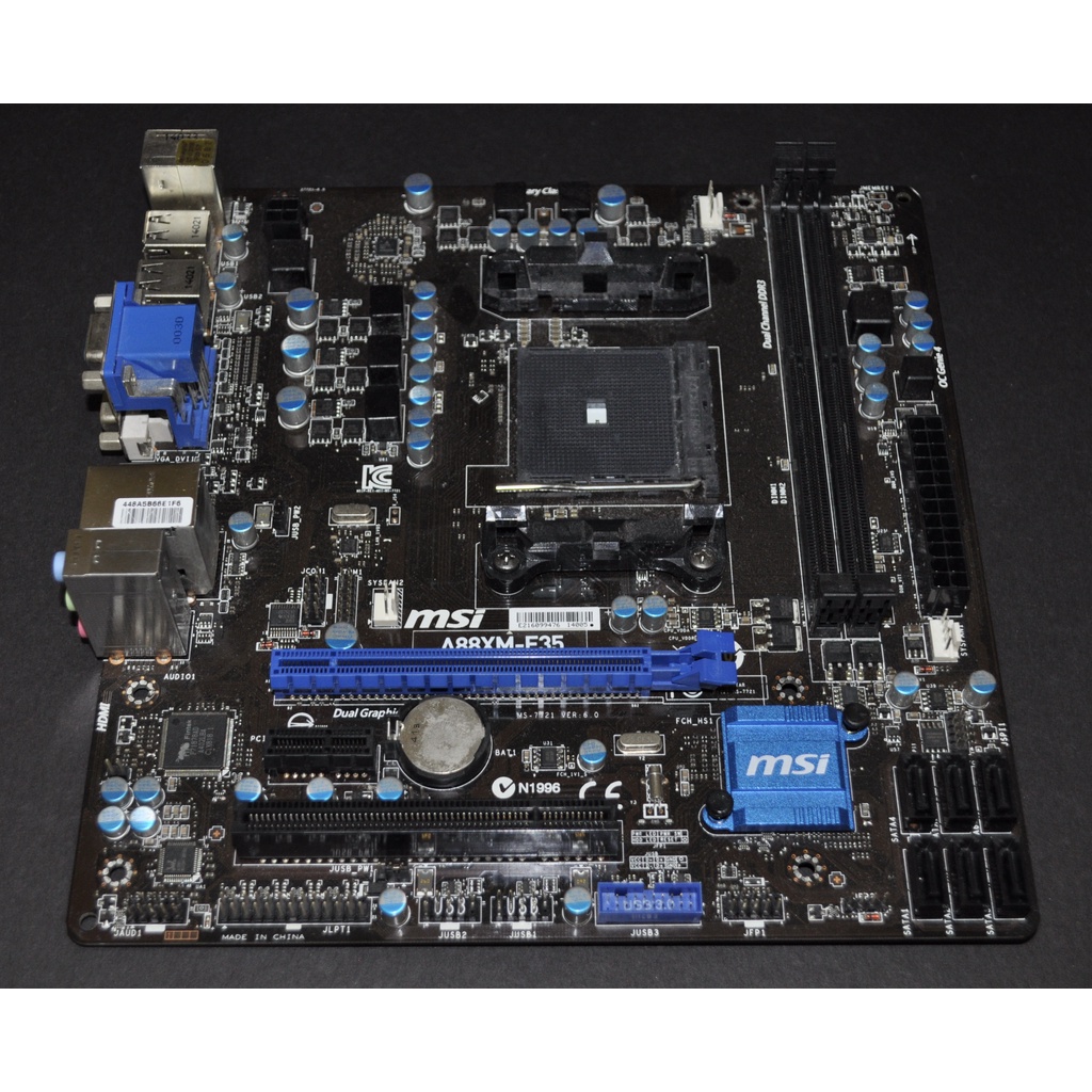 少用極新！微星軍規4 A88XM-E35 (FM2+ A88X DDR3 SATA3 USB3.0) A85X 參考