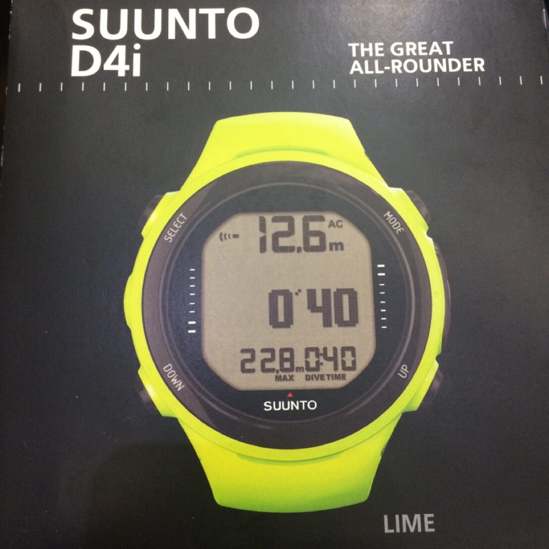 SUUNTO D4i NOVO 台灣正代理商貨品有保固 自由潛水 水肺潛水