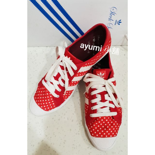 ○。AYUMI 小舖 。○ 【Adidas 】Originals 保證正品。紅色點點。絕版鞋。