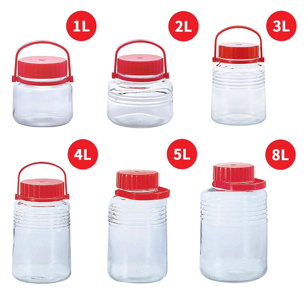 [現貨出清]【日本ADERIA】梅酒玻璃罐-共6款《拾光玻璃》收納罐 醃漬罐