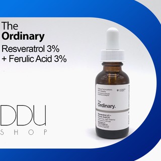 The Ordinary / 白藜蘆醇 3%+葉酸 3% / 30ml