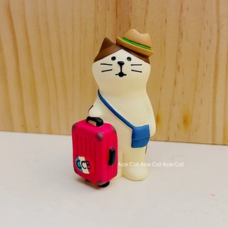 現貨 decole concombre 旅行貓 行李箱 旅行 環遊世界 貓咪 貓 擺飾 裝飾 公仔