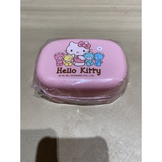 全新Hello Kitty 凱蒂貓造型粉紅色橢圓形肥皂盒