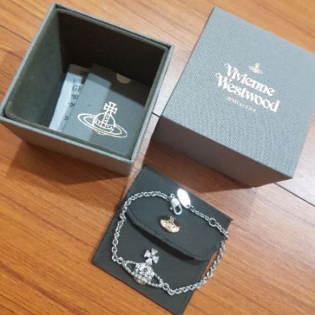 二手賣 Vivienne Westwood 經典手鍊 專櫃正品