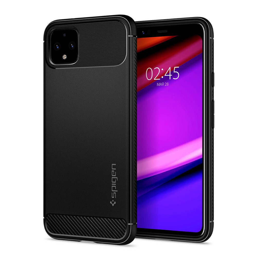 Spigen Pixel 4 XL Rugged Armor-軍規防摔保護殼 現貨 廠商直送