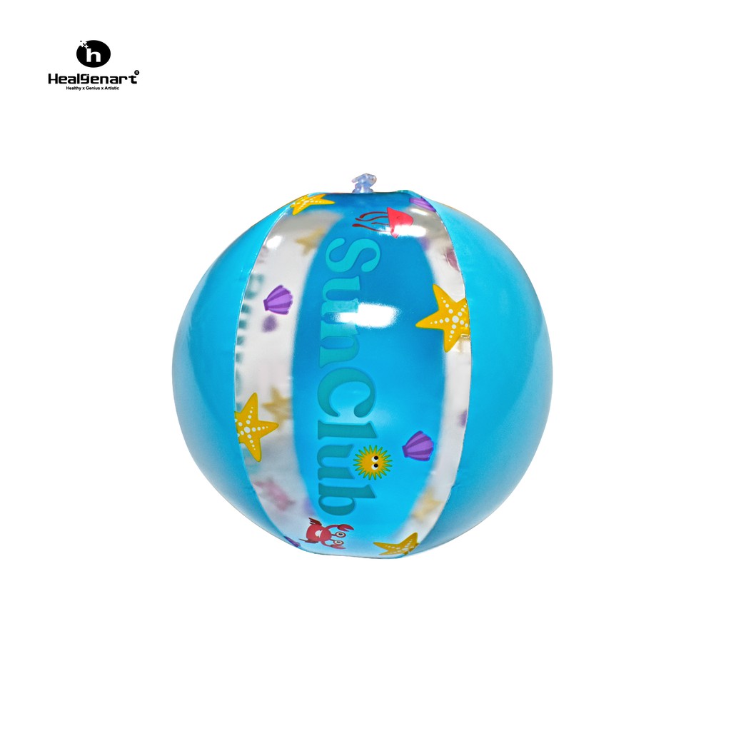 【Healgenart】海底世界球 充氣球 遊戲球 海灘球 沙灘球 漂浮球 戲水沙灘遊戲 海邊戶外 兒童玩具