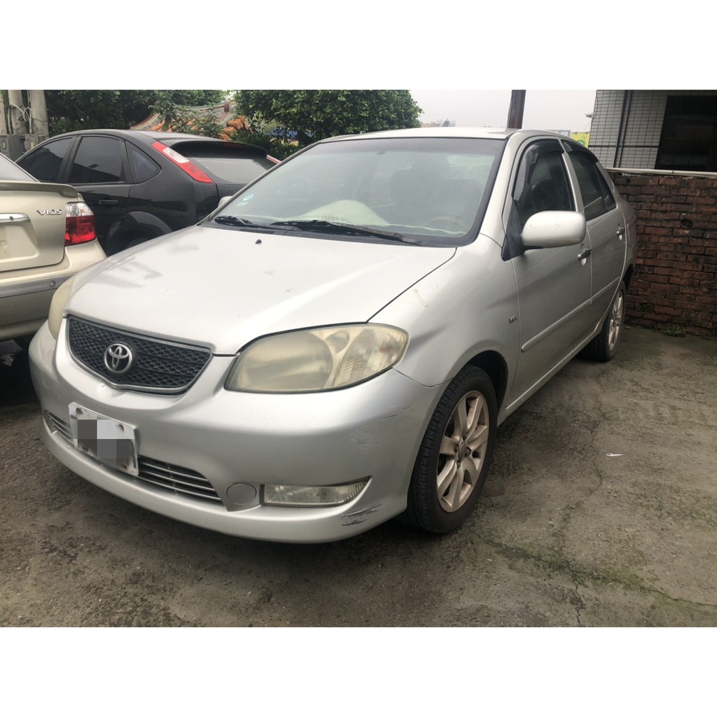 2004 vios 銀色