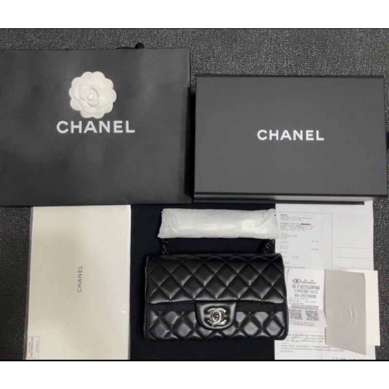 Chanel cf20 限量黑釦晶片版so black（純分享）