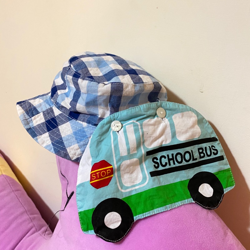 西松屋男寶帽子有綁帶全棉遮陽帽車車帽子 蝦皮購物