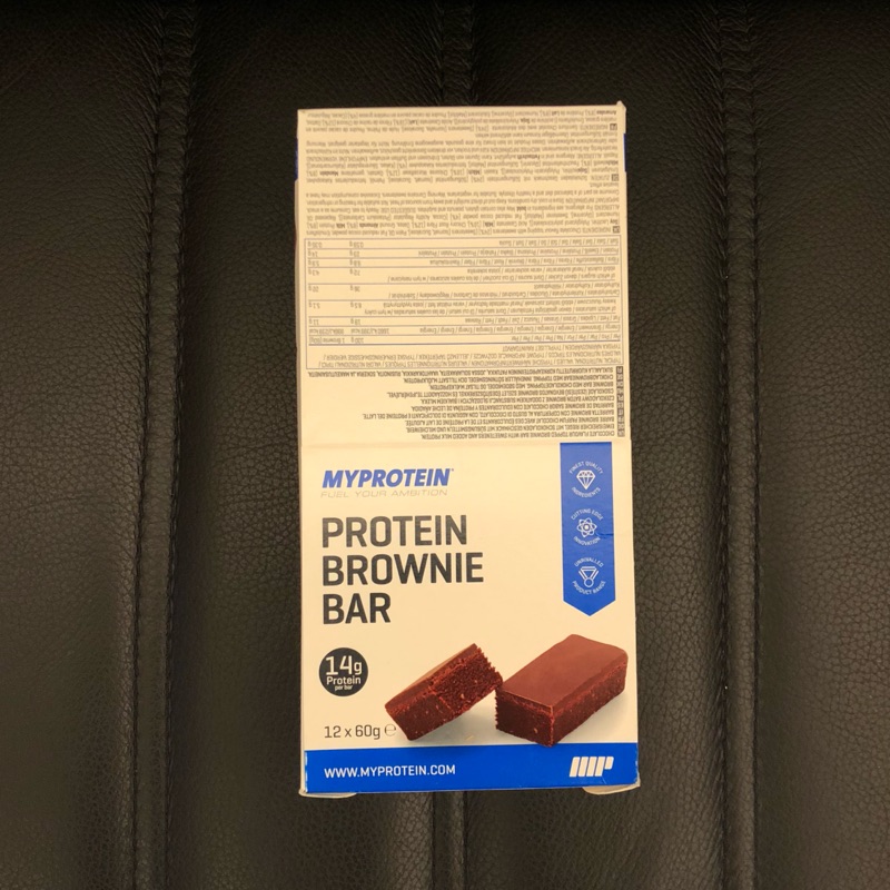 Myprotein protein brownie bar 高蛋白布朗尼 巧克力味 12*50g