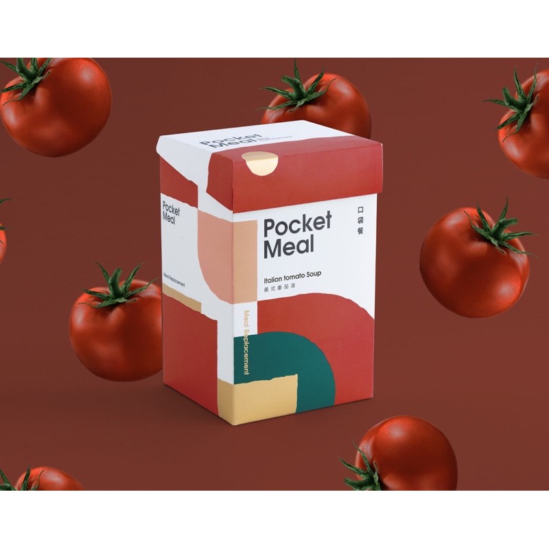 Pocket Meal 口袋餐 義式蕃茄湯 可可布朗尼 蜜糖蘋果