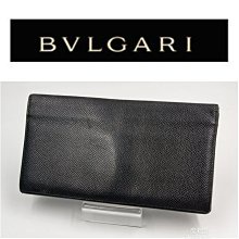 【皮老闆's Eva】二手真品 BVLGARI 錢包 皮夾 長夾 狀態不錯 義大利製 藍387