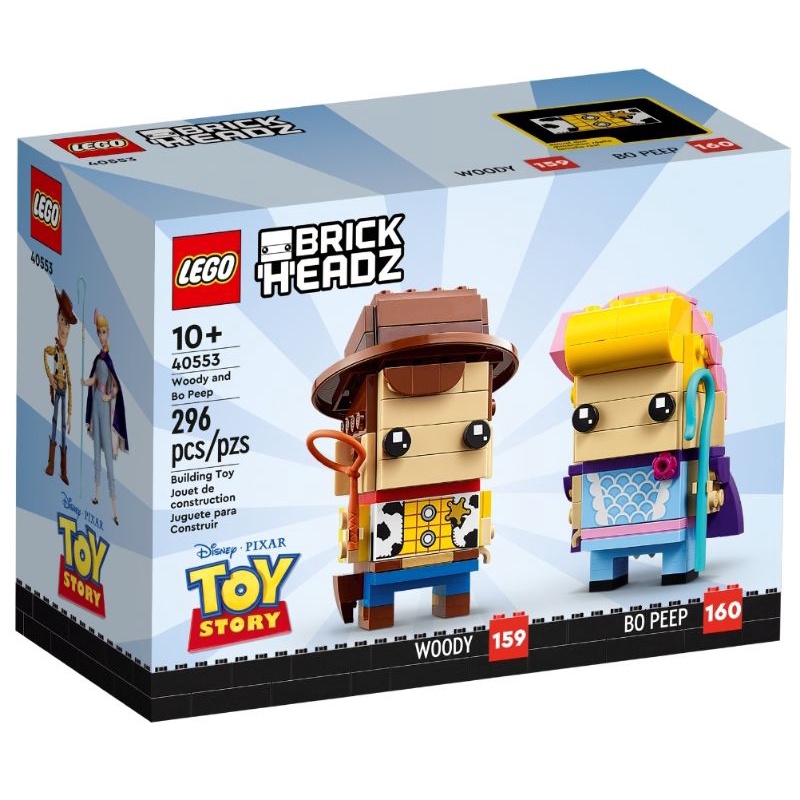 【ToyDreams】LEGO樂高 BrickHeadz 40553 胡迪和牧羊女寶貝 玩具總動員 Woody