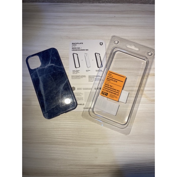 iPhone 11 犀牛盾Mod NX獨家設計款邊框背蓋兩用手機殼 白色大理石-Roma 特價$100