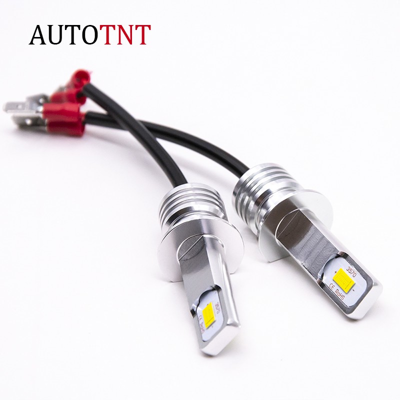 AUTOTNT H1 LED霧燈 韓國首爾晶片 3570 汽車霧燈 貨車霧燈 12V  24V 白光 黃金光 爆亮