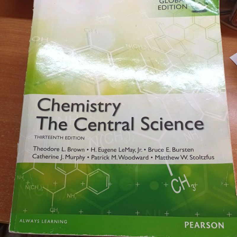 chemistry the central science 13th edition 大學普通化學課本