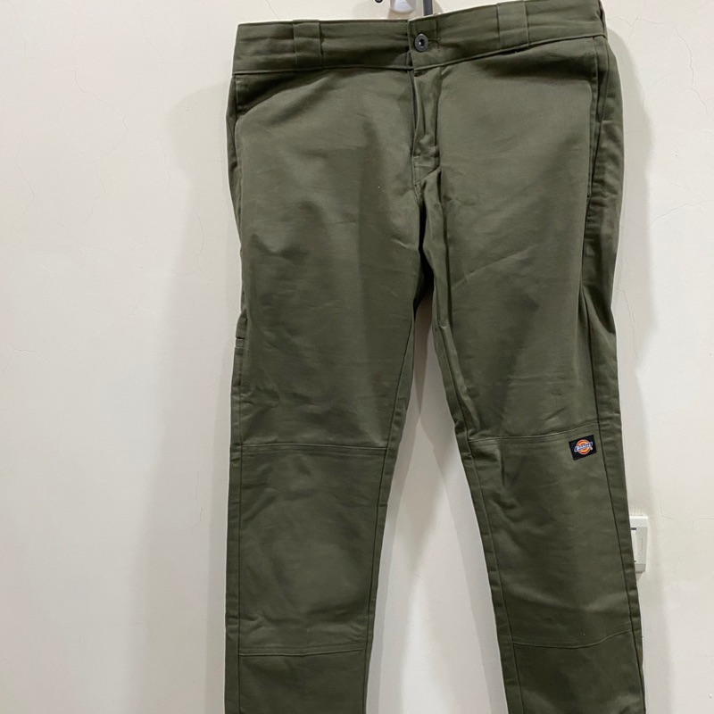 Dickies 811 軍綠長褲（極新）