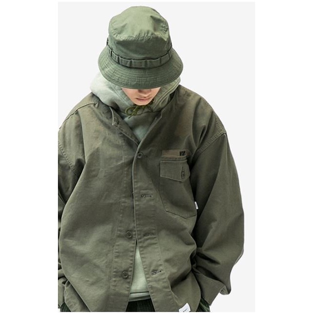 WTAPS 20AW SCOUT LS OLIVE DRAB M WTAPS 20AW SMOCK/LS/POLY.TWILL