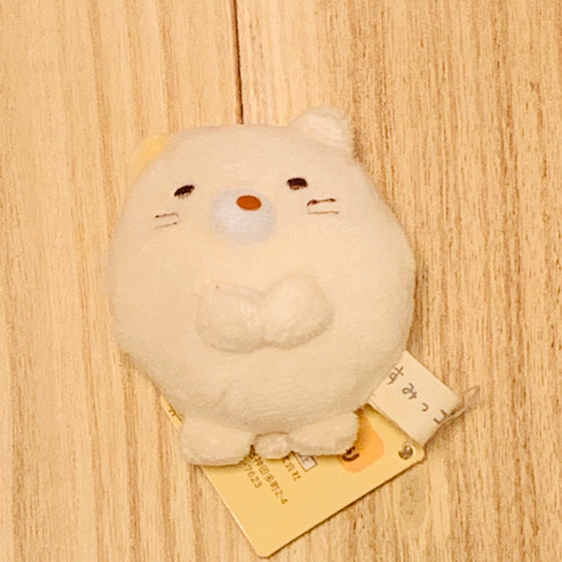 日本代購雜貨）角落生物 娃娃 磁鐵 貓咪 白熊