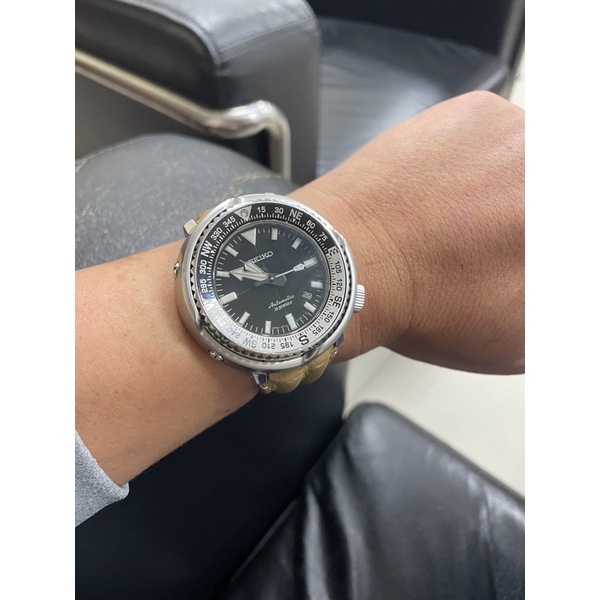 SEIKO 山罐頭 絕版收藏品 千米鮪魚罐頭才有機械配置 sbdc011