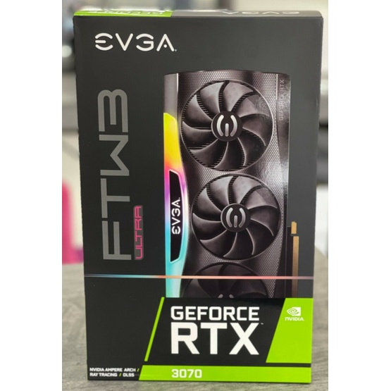 EVGA RTX 3070 FTW3 08G-P5-3767-KR 未鎖 62MH/S