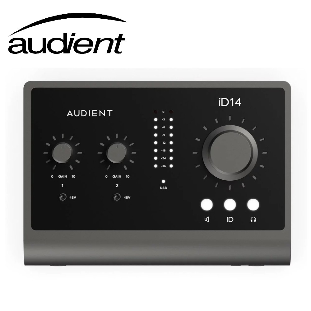 Audient ID14 MKII 10in/6out USB 錄音介面【敦煌樂器】