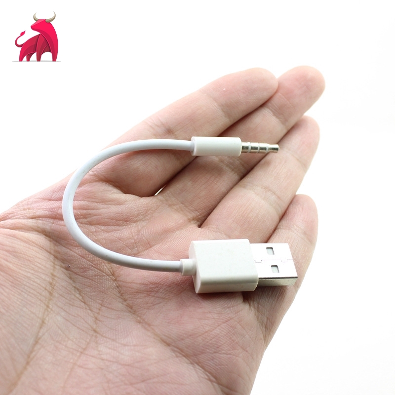 Usb轉3 5mm 音源線音頻線轉接線轉接頭公轉公充電線mp3 Mp4 車載mp3 轉接線接讀卡器 蝦皮購物