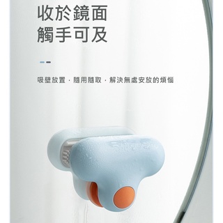 促銷 玻璃擦刮一體 擦玻璃神器 小T鏡子擦2入 刮水器 TPR玻璃清潔器 擦窗器 家用雙面擦 刷板