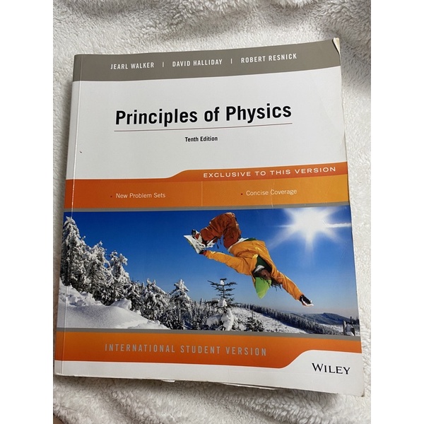 普通物理Principles of Physics 第十版