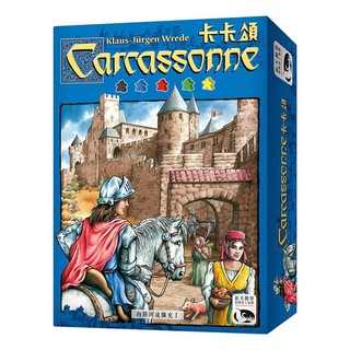 小荳荳 桌遊 卡卡頌 ( 卡卡城 ) Carcassonne 中文正版