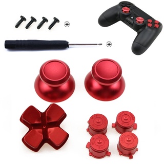 索尼 Playstation 4 D-Pad 的金屬按鈕模擬指尖 PS4 PS4 Slim Pro 控制器操縱桿維修遊戲