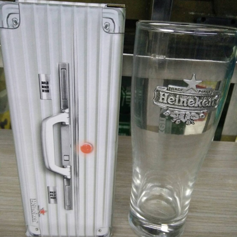 海尼根007啤酒杯經典銘牌款