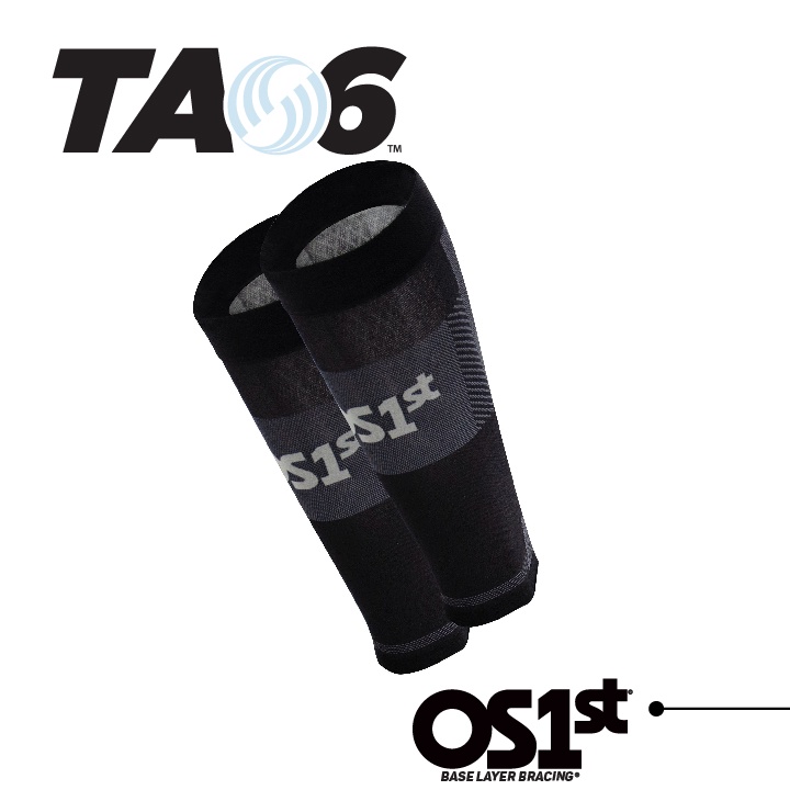 【OS1st】TA6輕薄透氣小腿加壓套 6段式分區壓力 輕薄透氣 穩定包覆 美國研發 台灣製造
