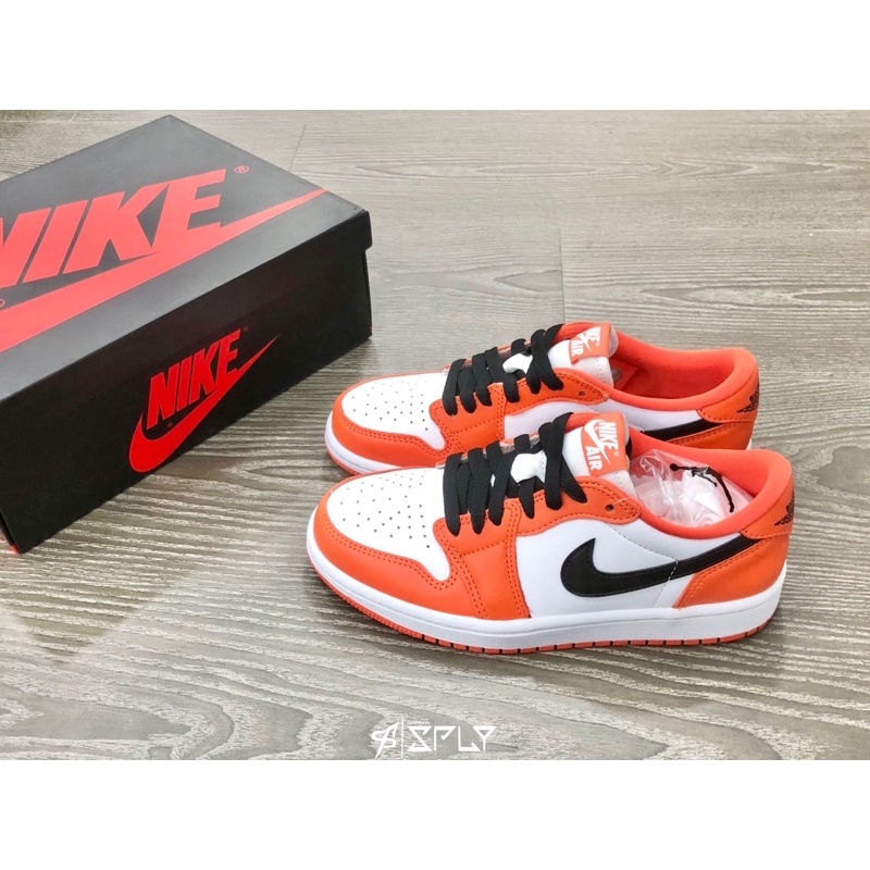 【Fashion SPLY】Air Jordan 1 Low 白橙 扣碎 CZ0790-801/CZ0790-801