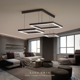 客廳吊燈北歐輕奢大廳主燈現代簡約臥室燈餐廳燈具led燈【AH美品 110V現貨】