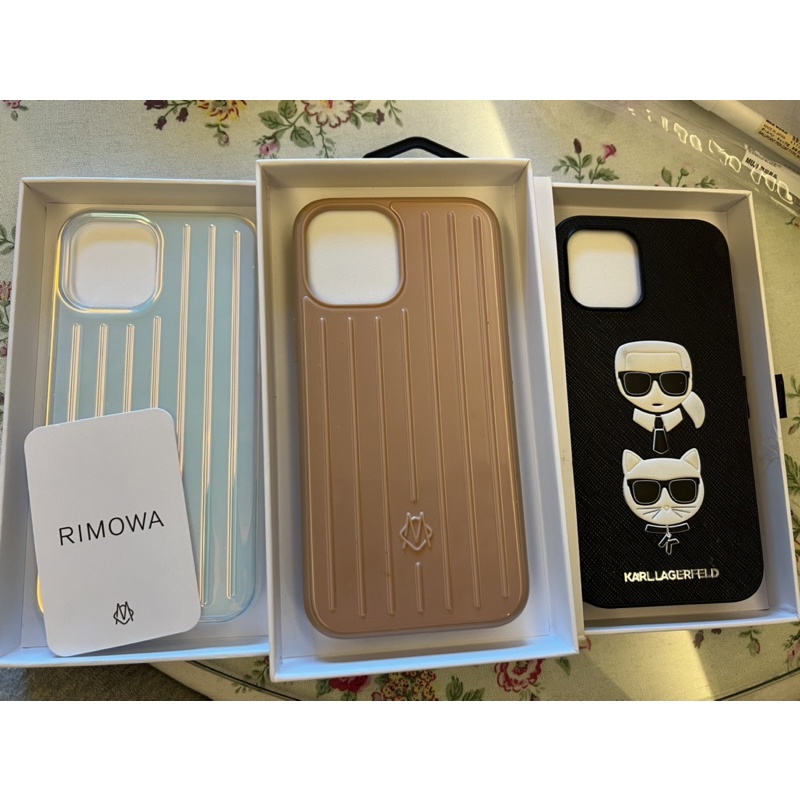 RIMOWA KARL 二手手機殼 IPHONE 12 PRO MAX