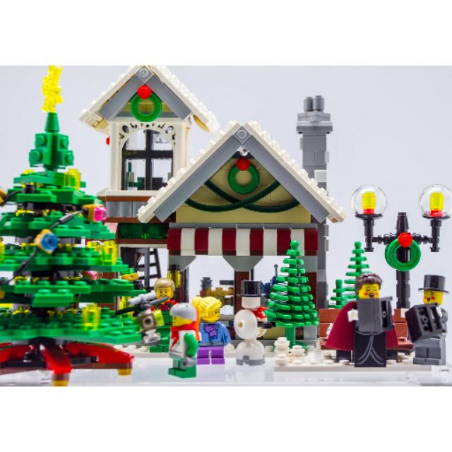 二手樂高出清 LEGO 10249 冬季玩具店